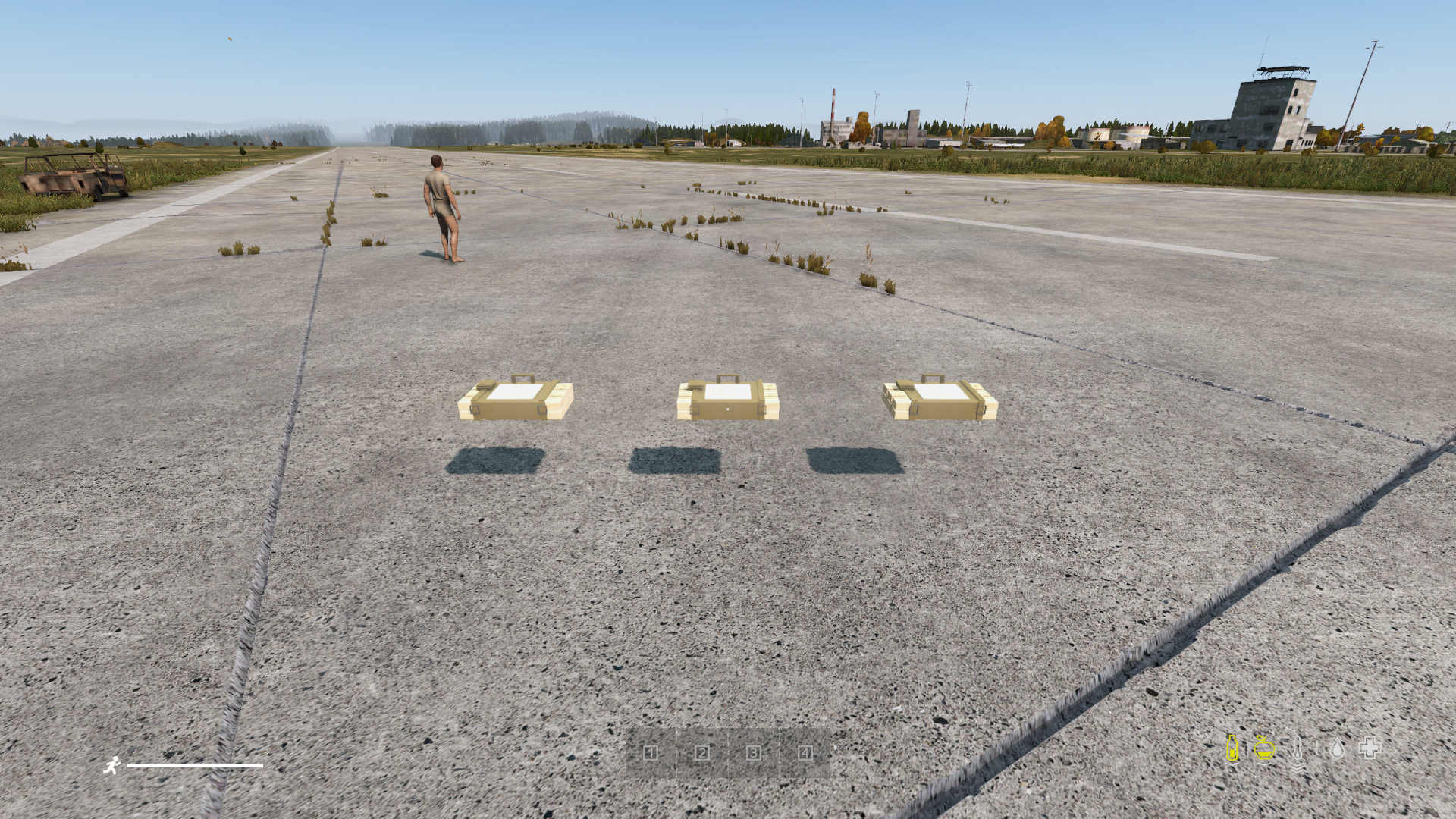 In-game timber, steel, and workbench kit items