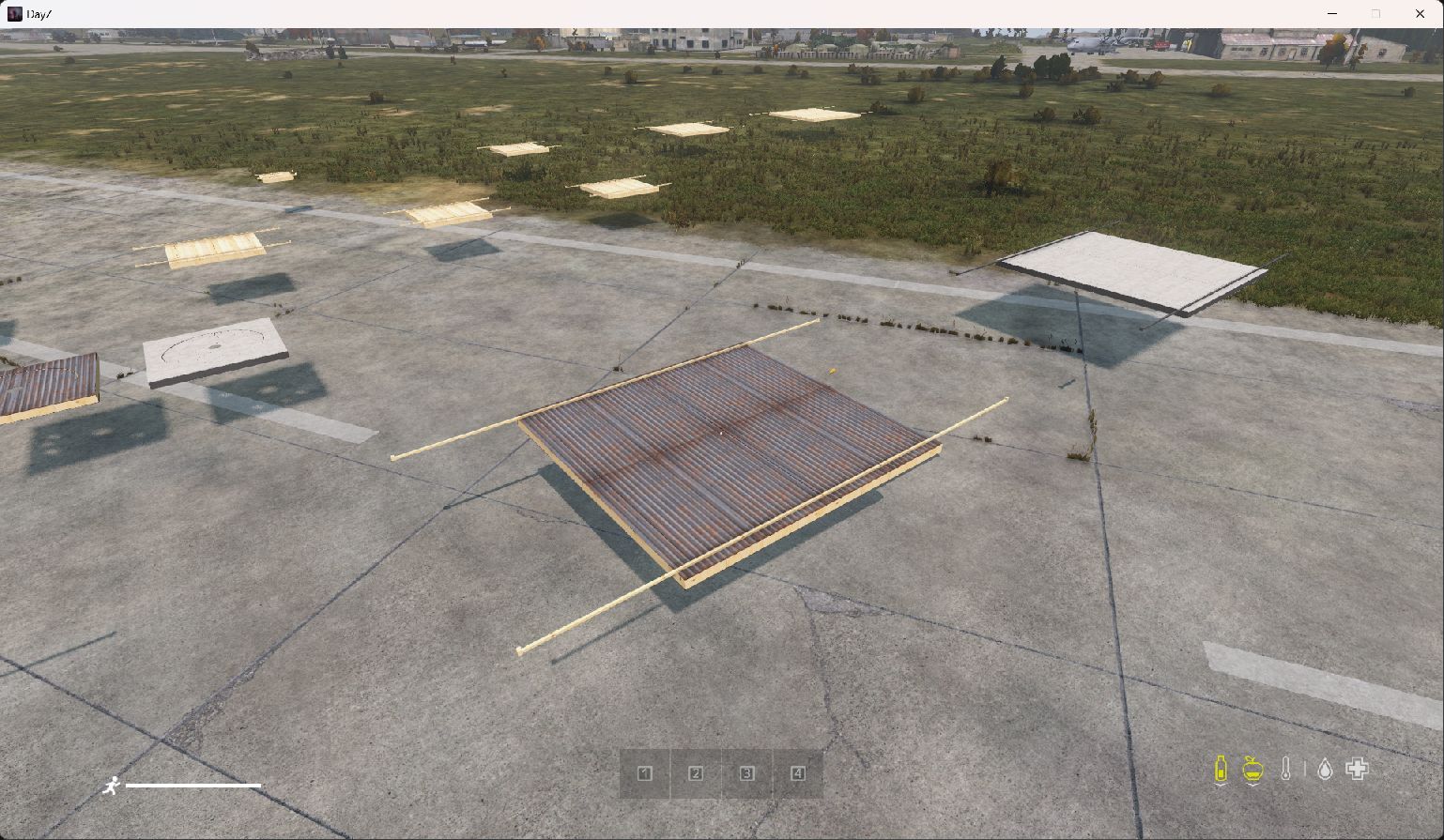 Actual DayZ screenshot: Metal finish